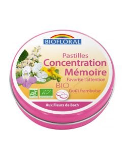Pastilles Concentration - Mémoire BIO, 50 g
